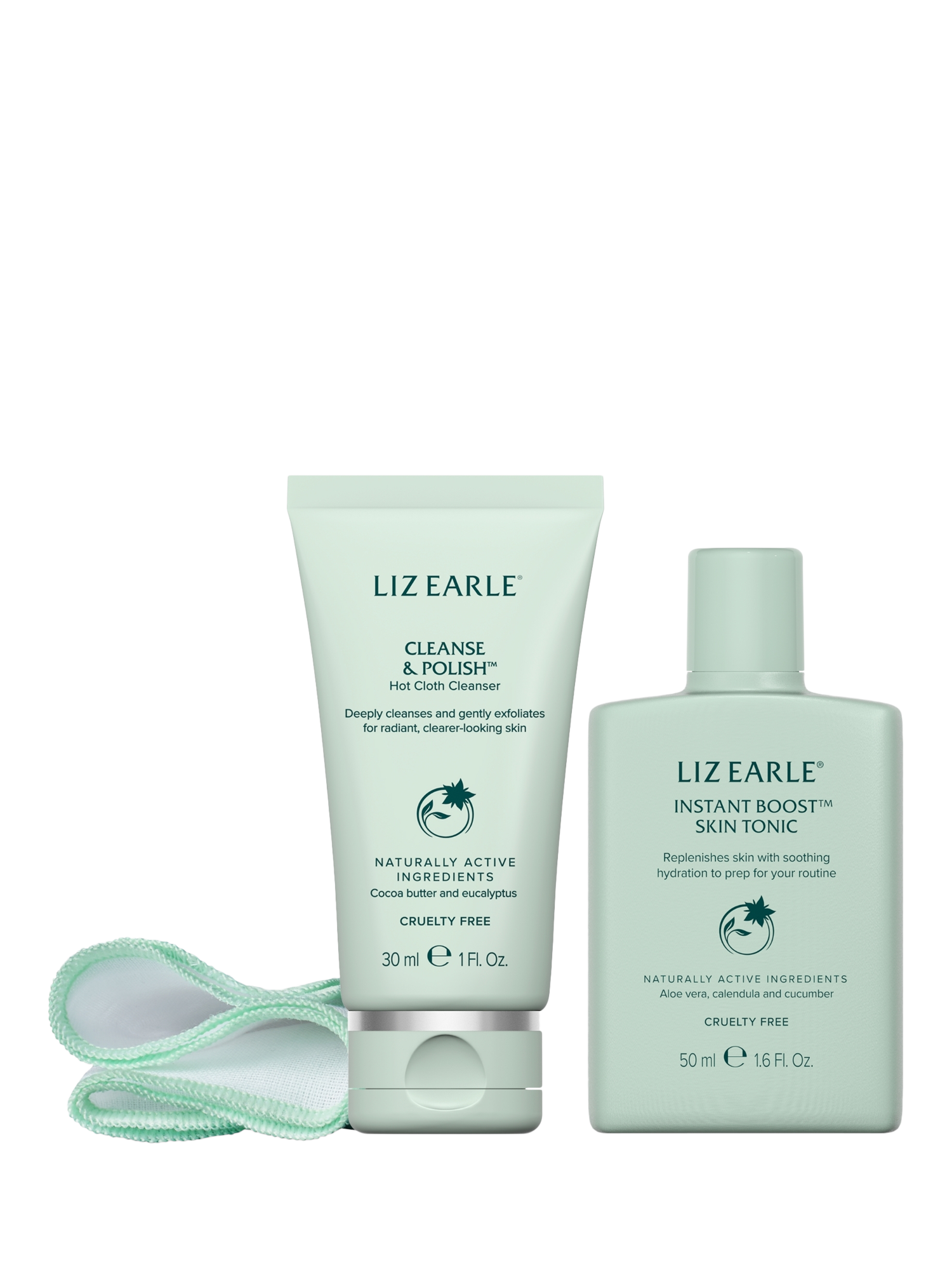 Product image 3 of 4, which shows Liz Earle Cleanse & Polish Daily Skincare Gift Set