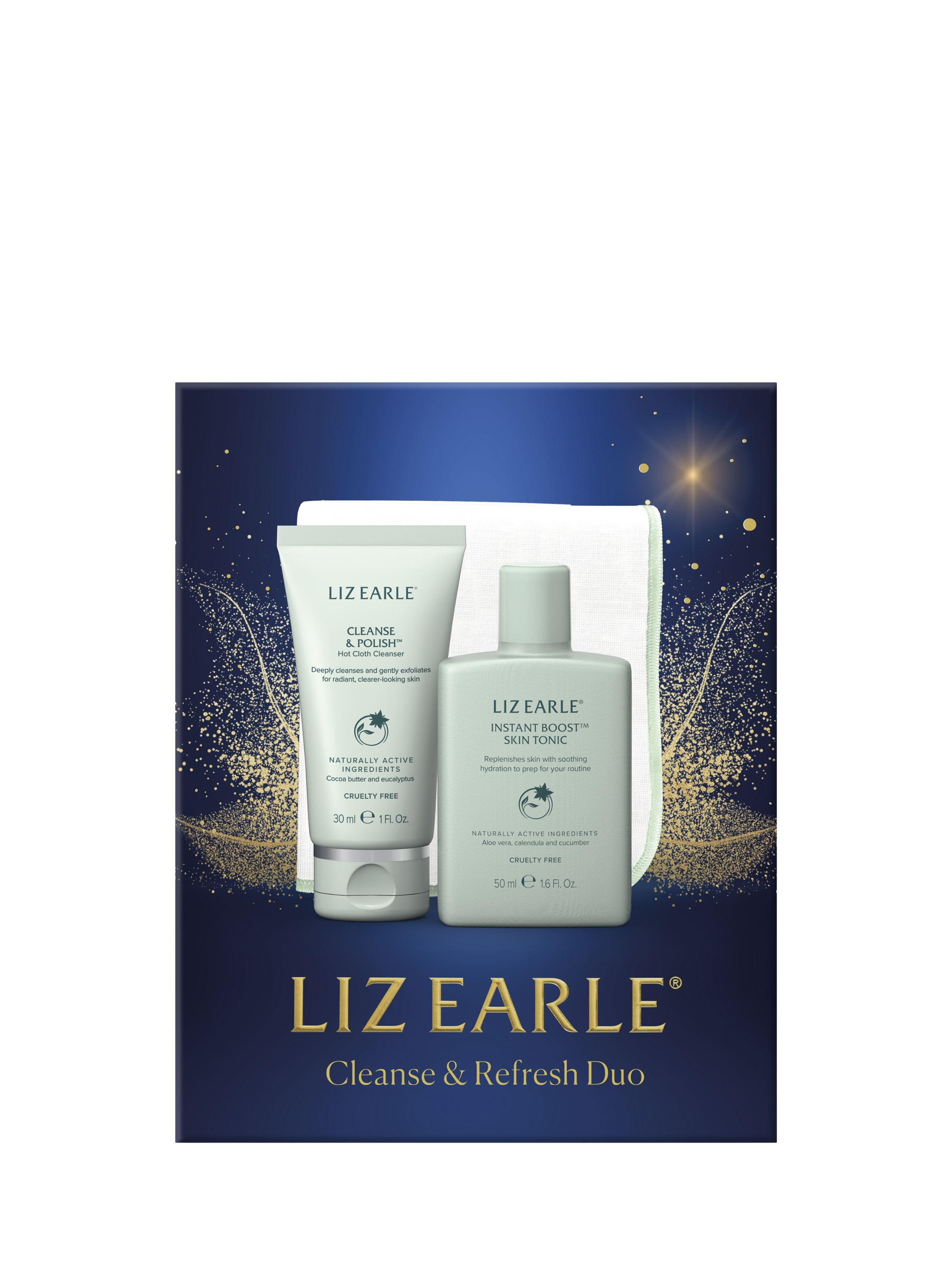 Product image 4 of 4, which shows Liz Earle Cleanse & Polish Daily Skincare Gift Set