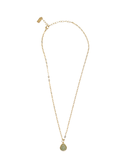 My Jewellery List Tess Daly Teardrop Pendant Necklace, Yellow Gold, Yellow Gold