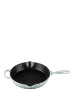 Le Creuset Cast Iron Deep Skillet, 26cm, Sea Salt