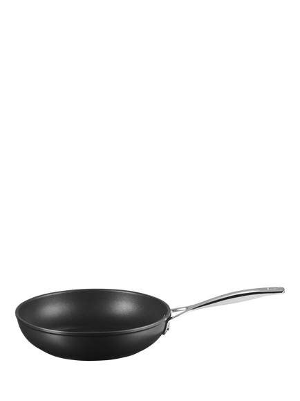 Le Creuset Taste Le Creuset Collection Toughened Non-Stick Deep Frying Pan, 26cm, Matte Black