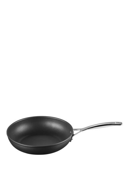 Le Creuset Taste Le Creuset Collection Toughened Non-Stick Deep Frying Pan, 26cm - view 2, Matte Black