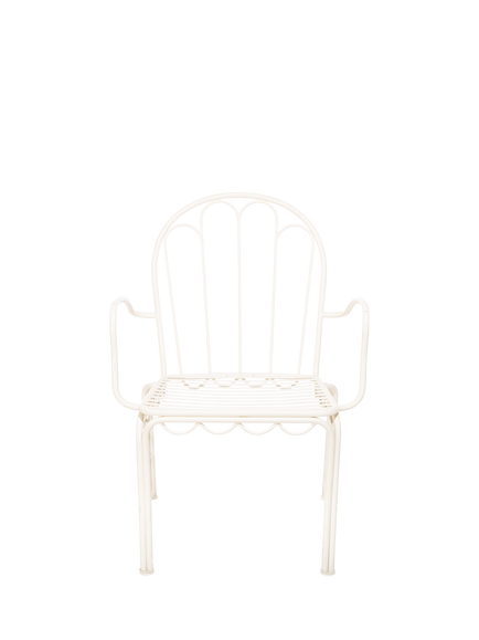 Business & Pleasure Co. Al Fresco Garden Dining Chair, White - view 2, White