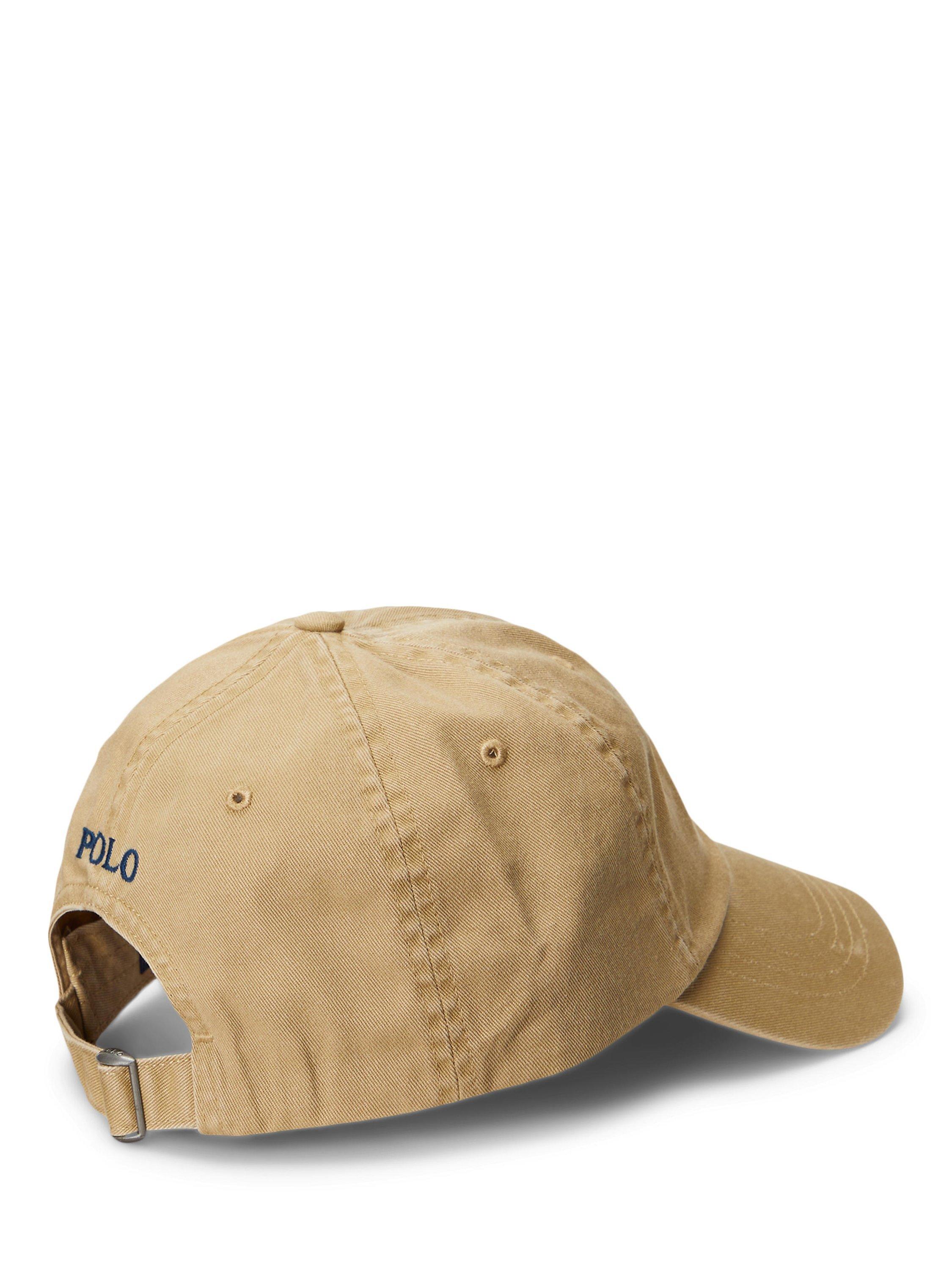 Product image 2 of 4, which shows Polo Ralph Lauren Iconic Chino Baseball Cap, Tan