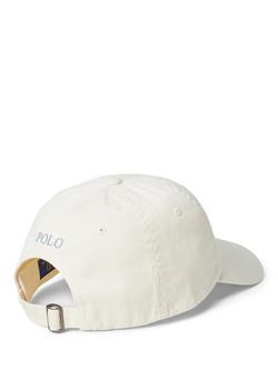 Ralph Lauren Iconic Cotton Chino Baseball Cap - view 2, Guide Cream