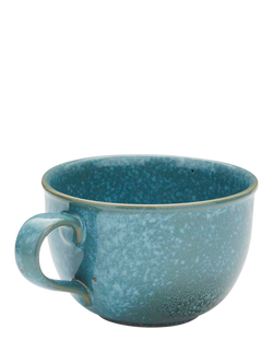 Portmeirion Minerals Jumbo Stoneware Mug, 600ml, Jade - view 2, Blue