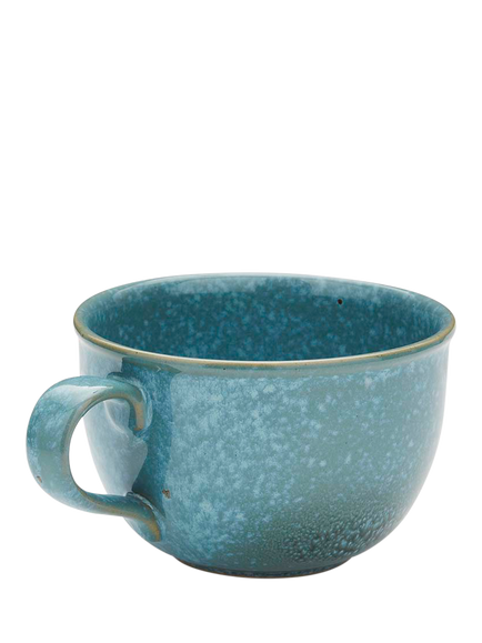 Portmeirion Minerals Jumbo Stoneware Mug, 600ml, Jade - view 2, Blue