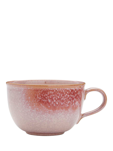 Portmeirion Minerals Jumbo Stoneware Mug, 600ml, Rose, Pink