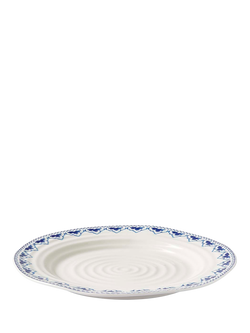 Sophie Conran for Portmeirion Blue Porcelain Dinner Plate, 28cm, Multi