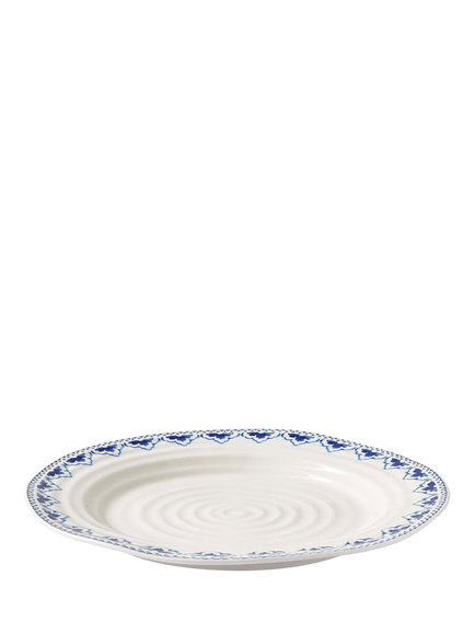 Sophie Conran for Portmeirion Blue Porcelain Dinner Plate, 28cm, Multi