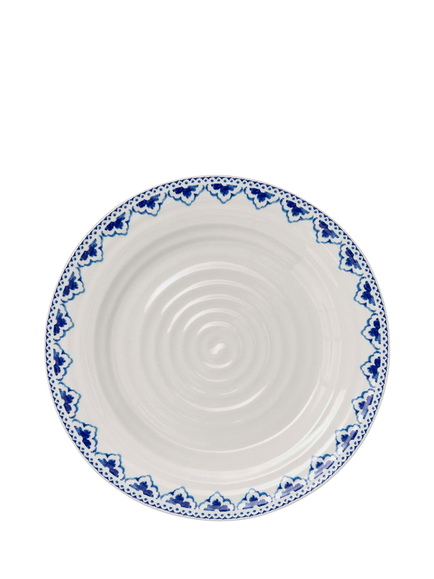 Sophie Conran for Portmeirion Blue Porcelain Dinner Plate, 28cm - view 2, Multi