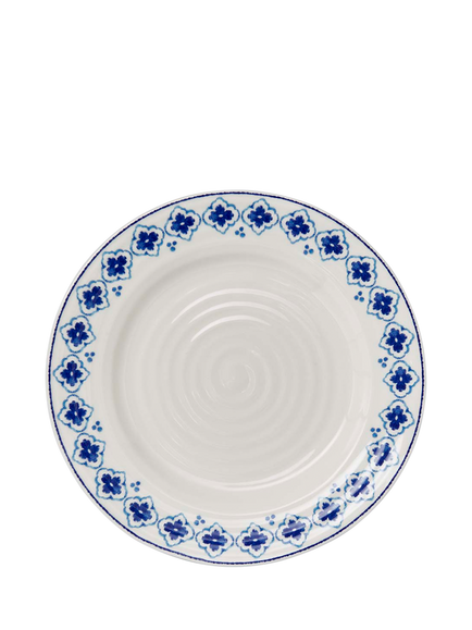 Sophie Conran for Portmeirion Blue Porcelain Side Plate, 20.5cm - view 2, Multi