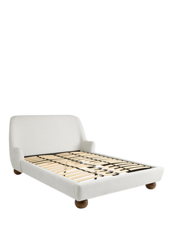 MADE Ellio Bed Frame, Double, Natural - view 2, Natural