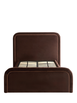 MADE Etta Ottoman Storage Bed, Double, Chocolate, Chocolate