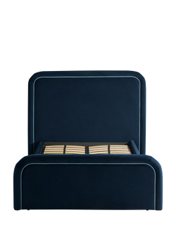 MADE Etta Ottoman Storage Bed, Double, Navy, Navy