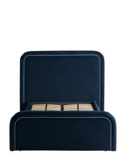 MADE Etta Ottoman Storage Bed, King Size, Navy, Navy