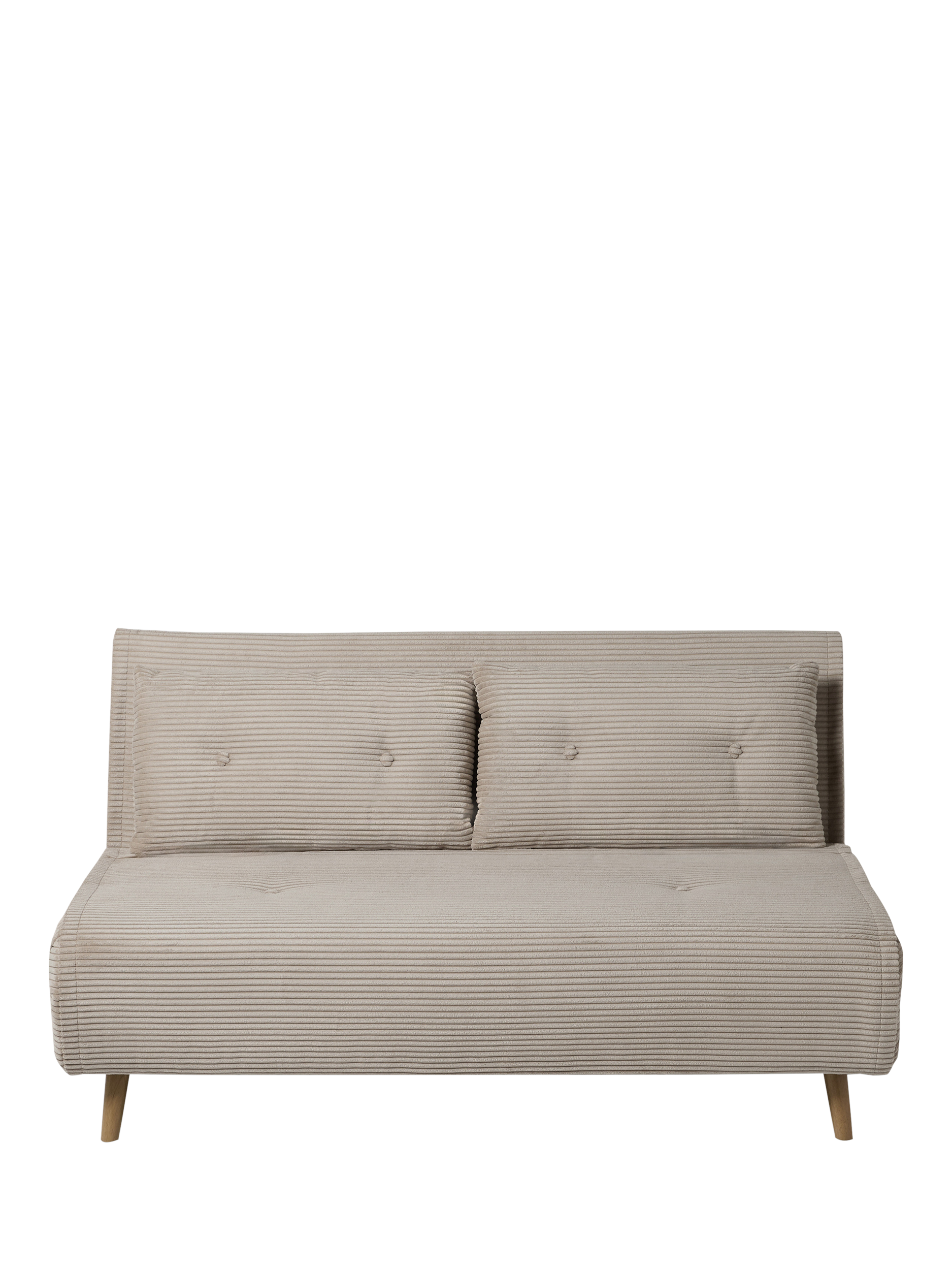 Haru Range, MADE Haru Cord Sofa Bed, W146cm, Natural