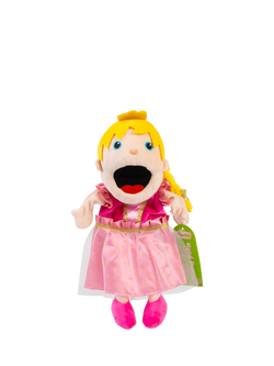 Bigjigs Toys Princess Moving Mouth Hand Puppet - view 2, Multicoloured