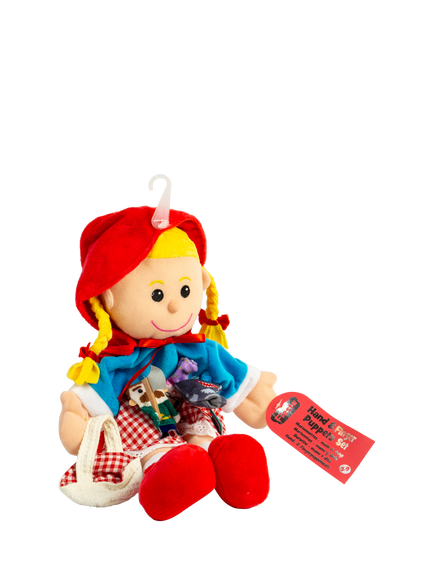 Bigjigs Toys Red Riding Hood Set Hand Puppet - view 2, Multicoloured