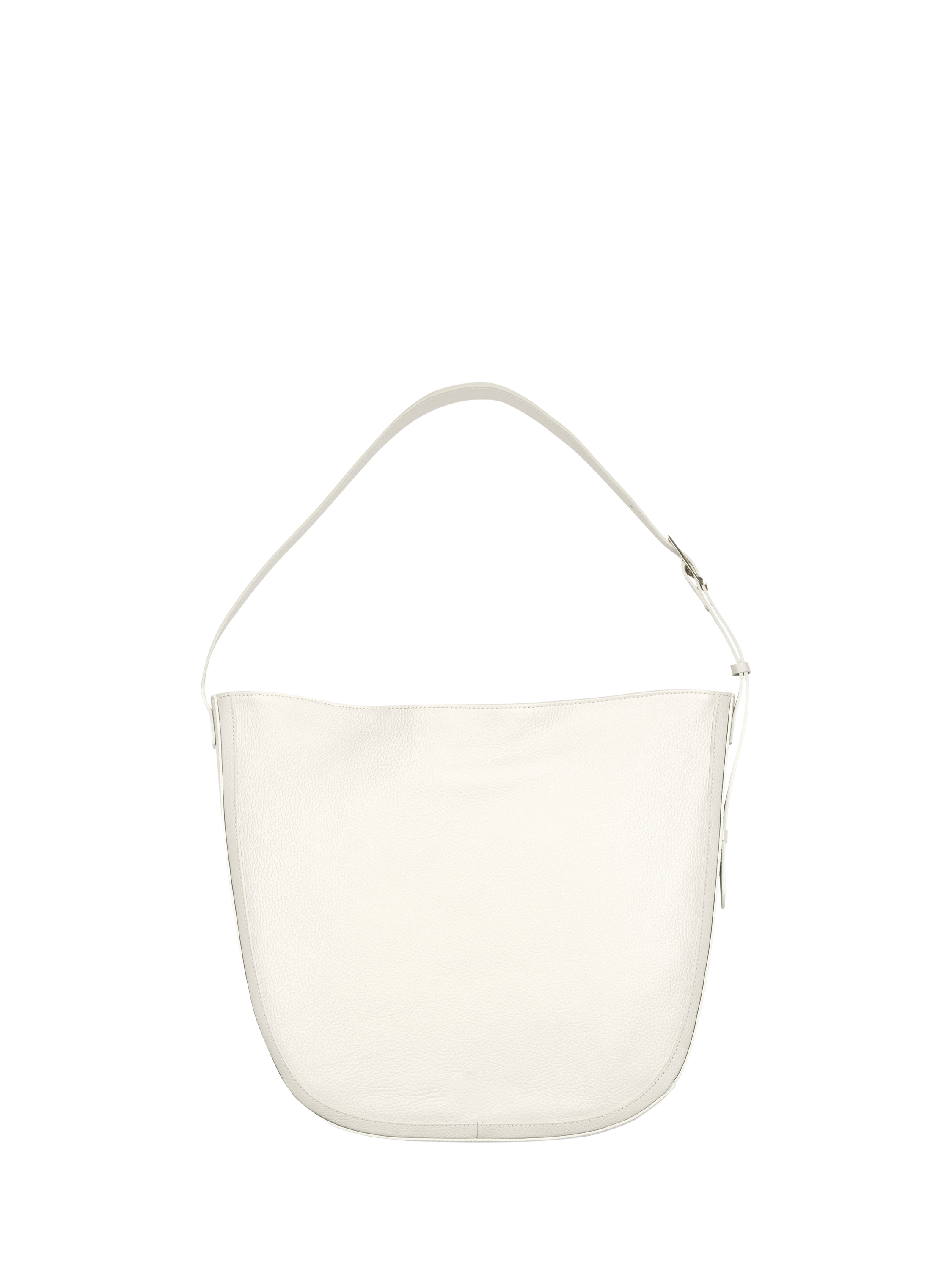 Product image 4 of 5, which shows Apatchy London Emma Leather Shoulder Bag, Stone