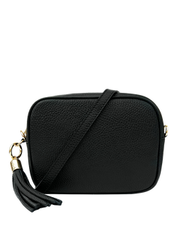 Apatchy London Leather Crossbody Bag - view 2, Black