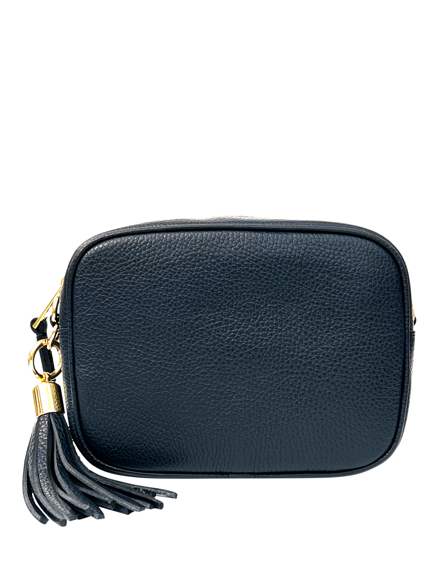 Product image 2 of 5, which shows Apatchy London Leather Crossbody Bag, Navy