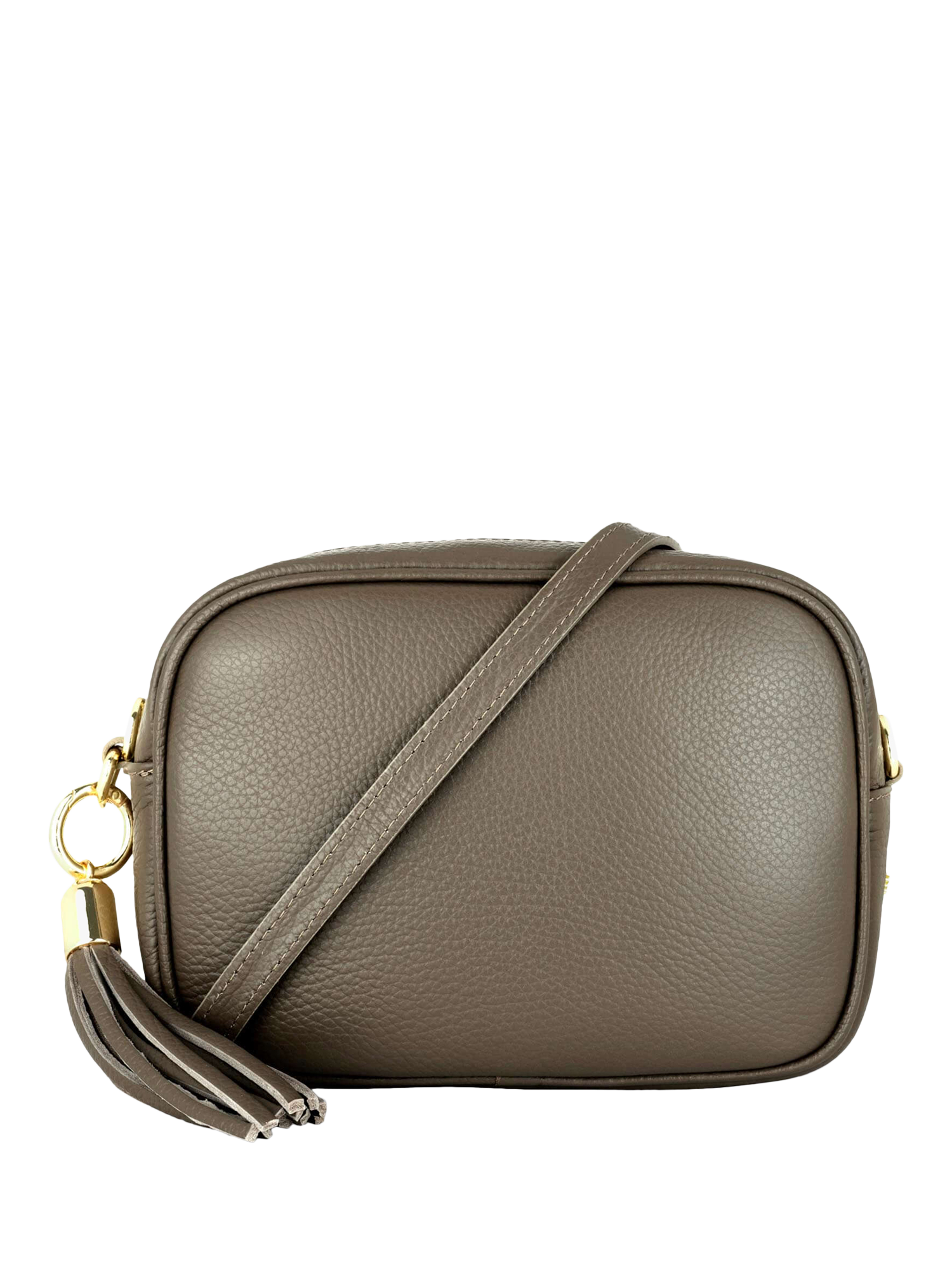 Product image 2 of 5, which shows Apatchy London Leather Camera Bag, Latte
