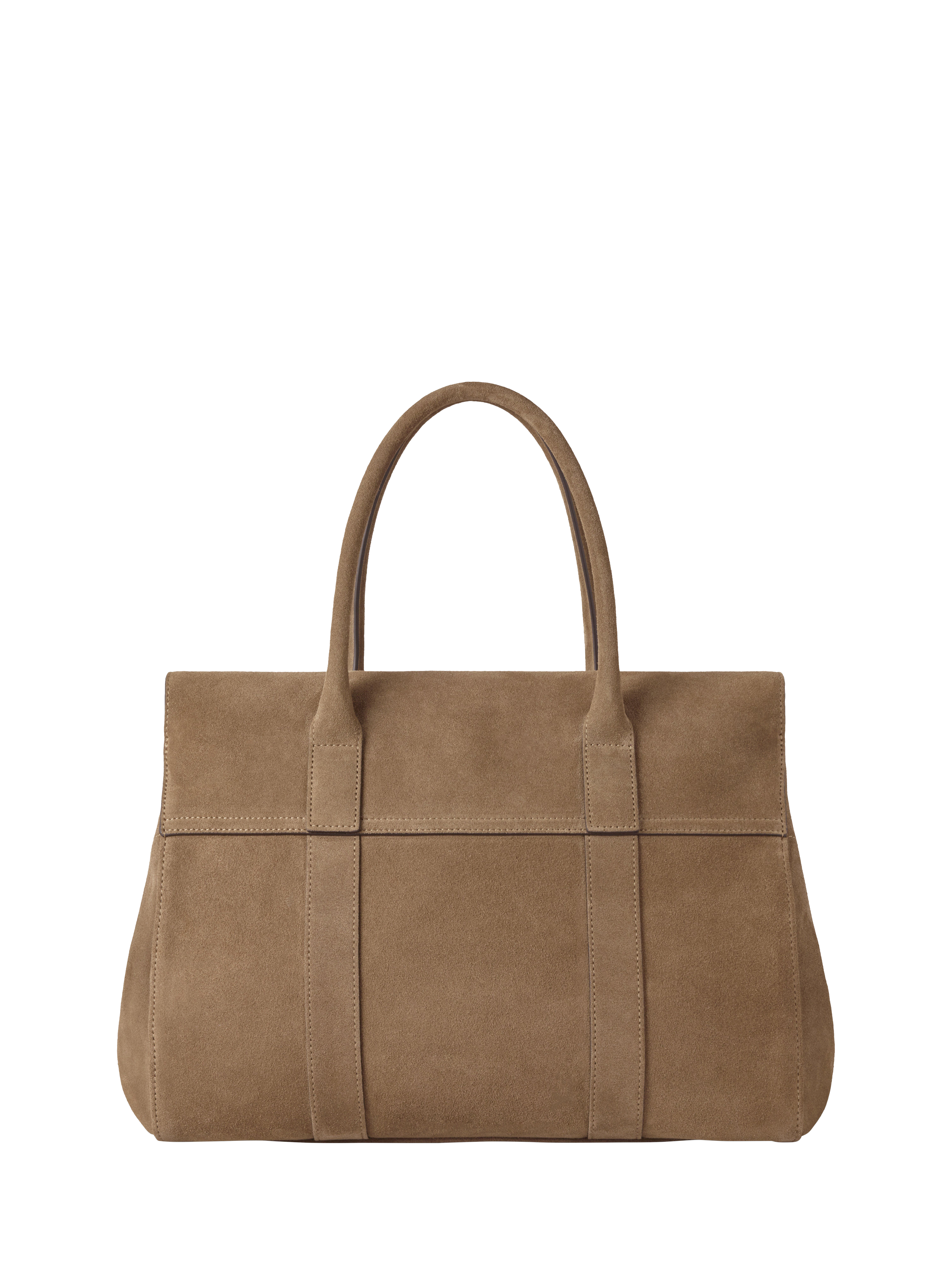 Mulberry Bayswater Suede Shoulder Bag, Salcombe Sand