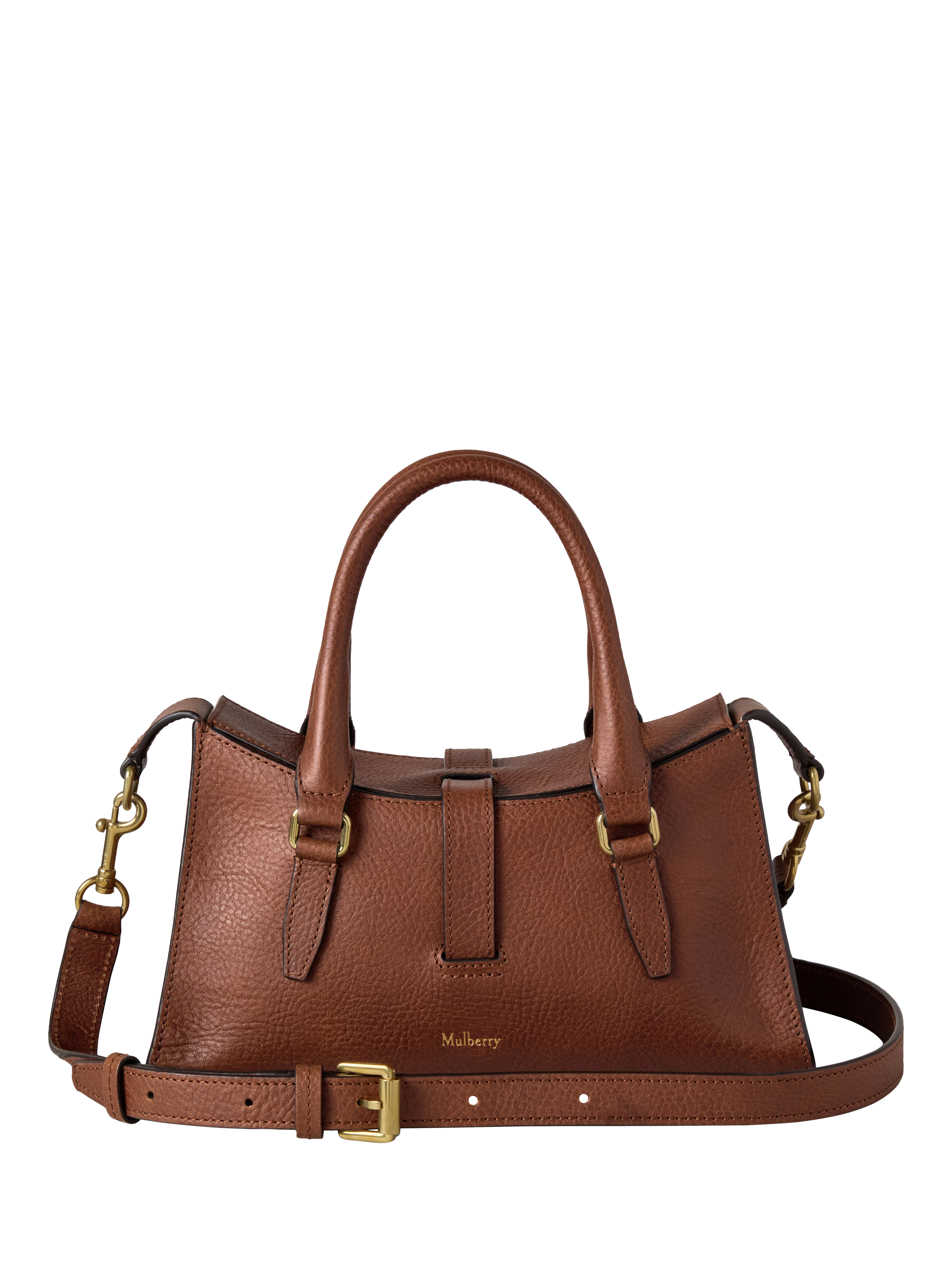 Product image 3 of 6, which shows Mulberry Leather Mini Roxanne Bag, Oak