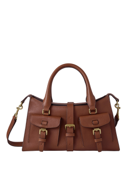 Mulberry Small Roxanne Leather Shoulder Bag, Oak, Oak