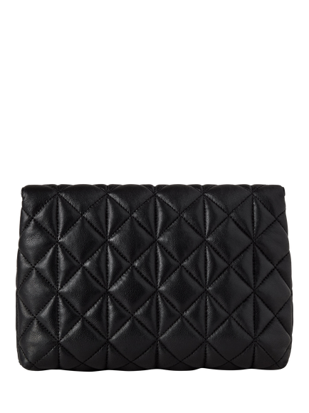 Mulberry Large Darley Leather Pouch, Black - view 2, Black