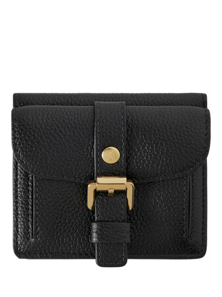 Mulberry Roxanne Leather Wallet, Black, Black