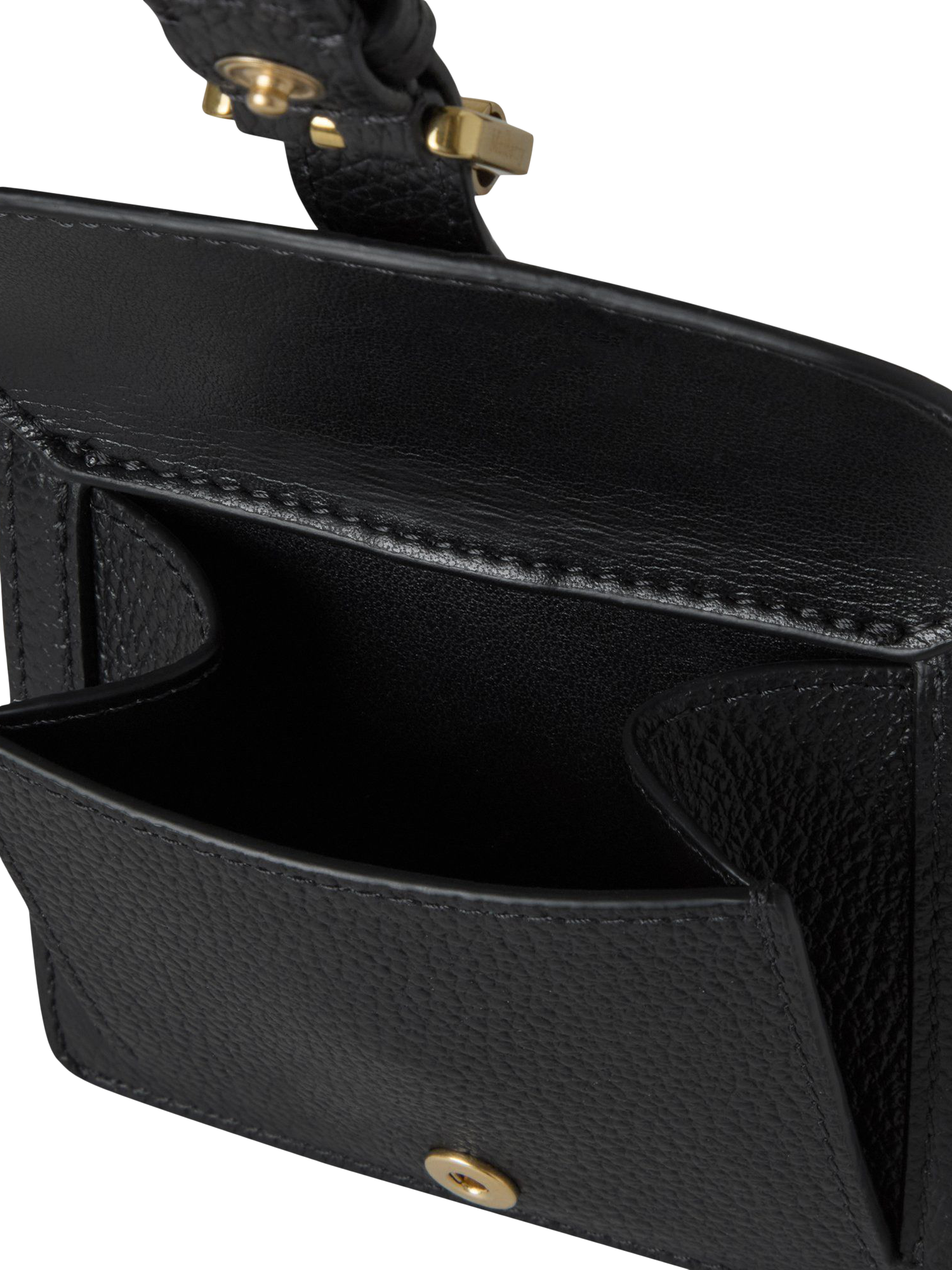 Product image 2 of 4, which shows Mulberry Roxanne Leather Wallet, Black