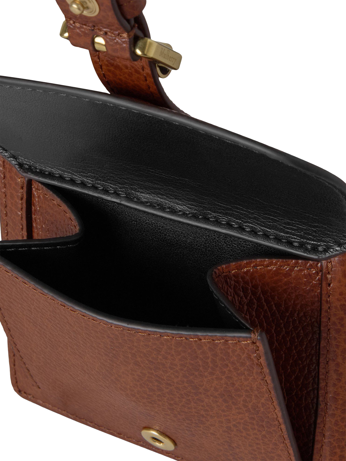 Product image 2 of 4, which shows Mulberry Roxanne Leather Wallet, Oak