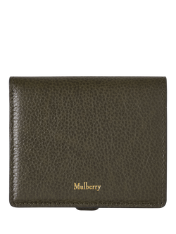 Mulberry Roxanne Leather Wallet, Juniper Green - view 2, Juniper Green