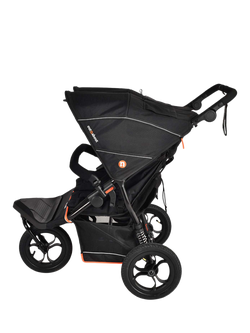 Out'n'About Nipper V6 Double Pushchair - view 2, Summit Black