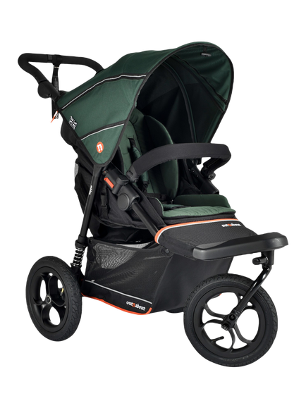 Out'n'About Nipper V6 Pushchair, Sycamore Green