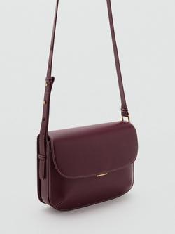 Mango Julieta Crossbody Bag - view 2, Dark Red