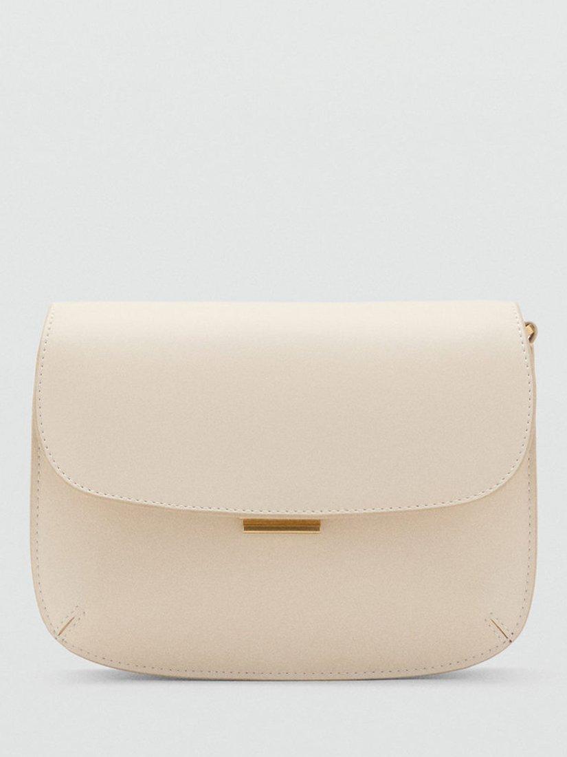 Product image 1 of 5, which shows Mango Julieta Crossbody Bag, Natural White