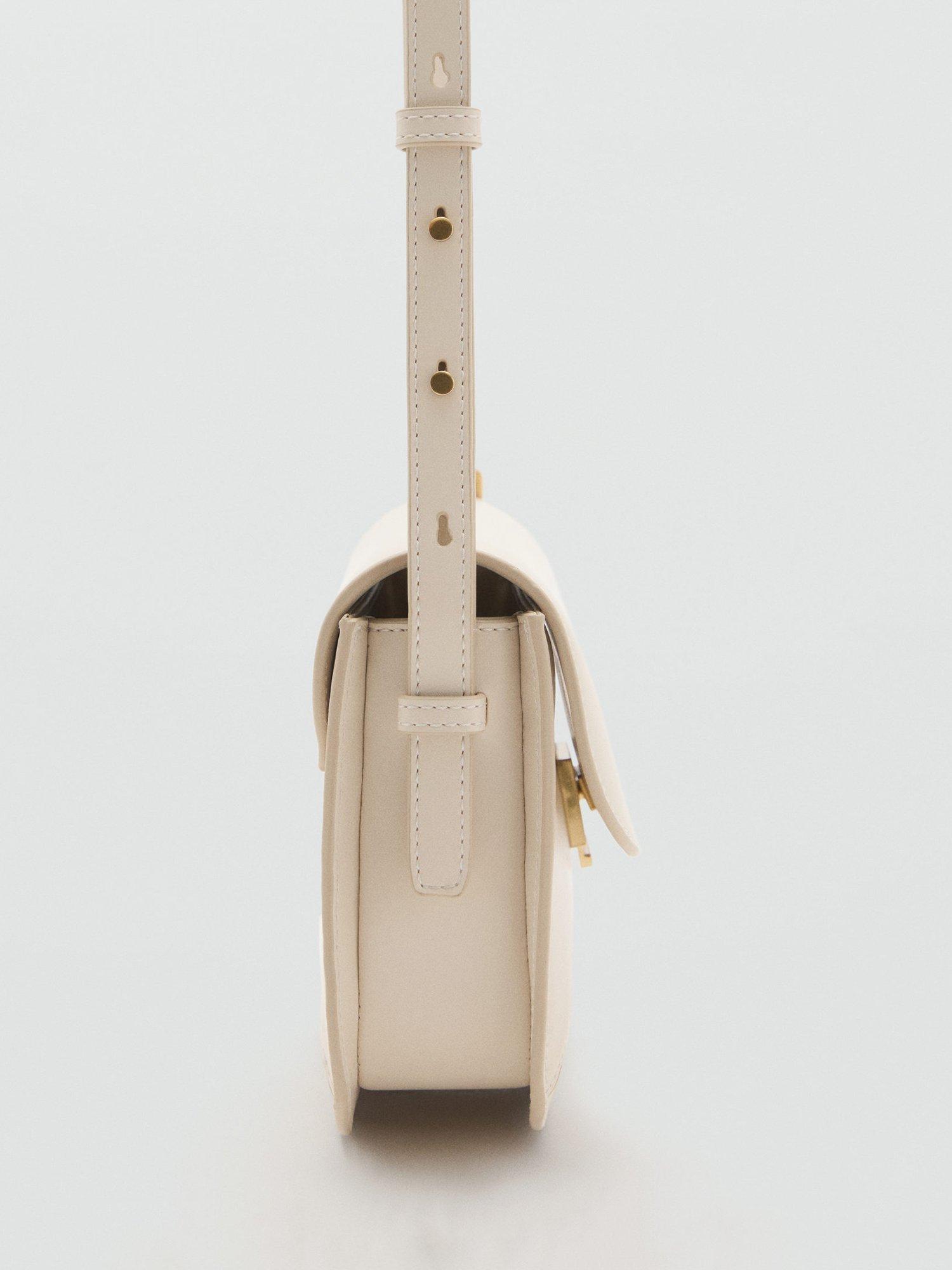 Product image 3 of 5, which shows Mango Julieta Crossbody Bag, Natural White