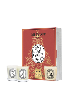 Diptyque The Surprise Box Holiday Mini Candle Set, 3 x 35g
