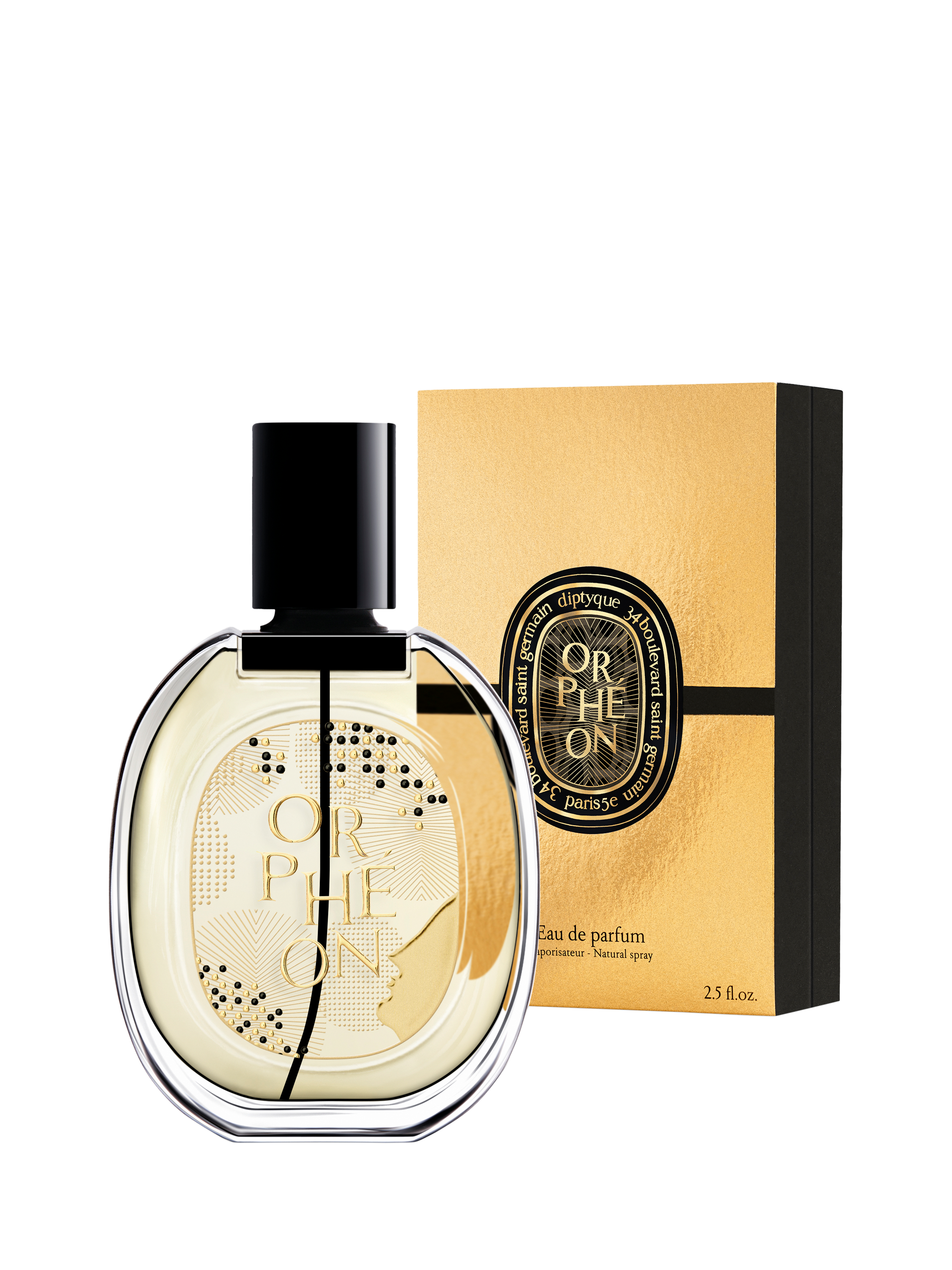 Product image 3 of 3, which shows Diptyque Orphéon Eau de Parfum Holiday Limited Edition, 75ml