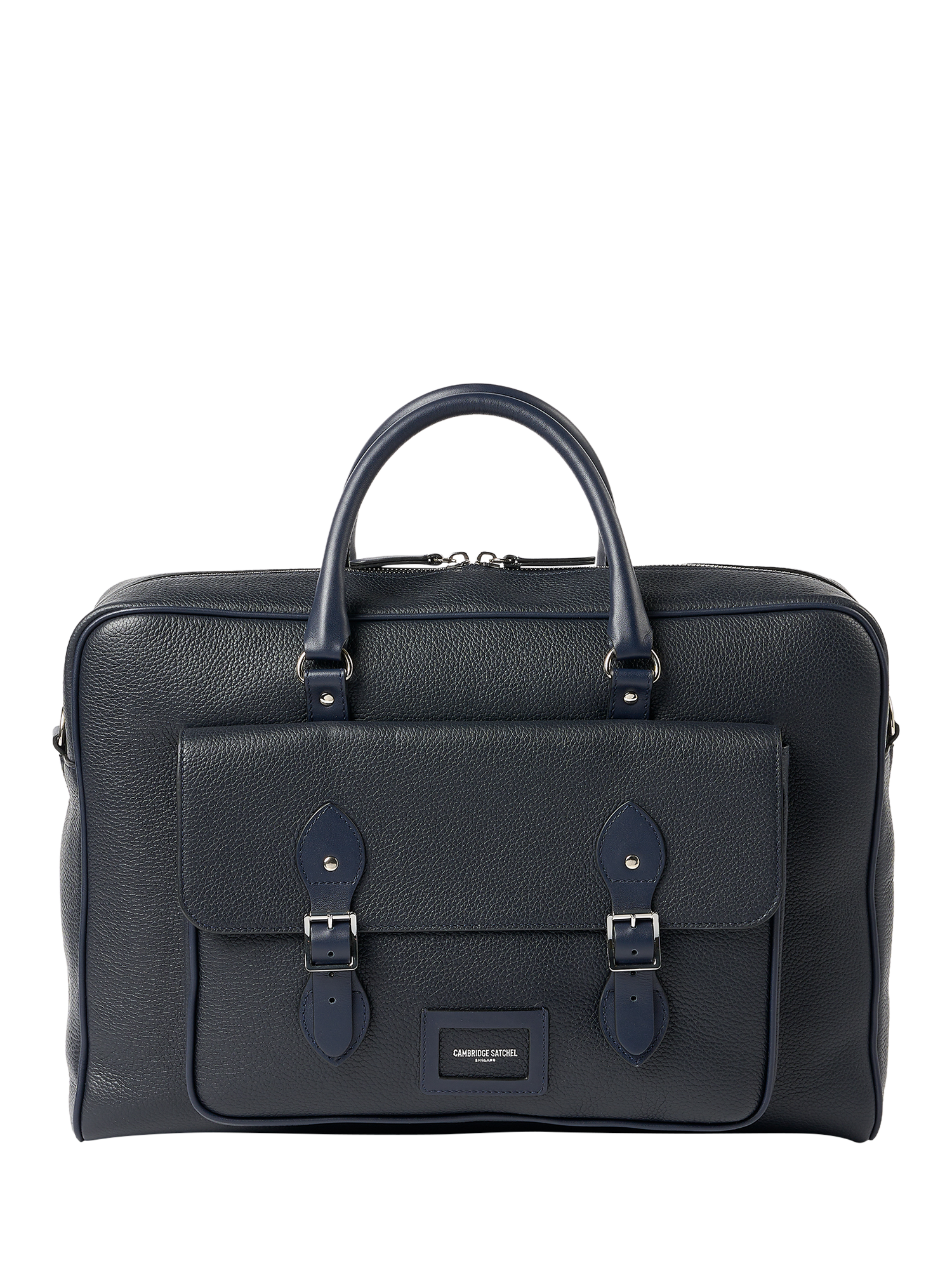 Cambridge Satchel The Brief Leather Messenger Bag, Ink