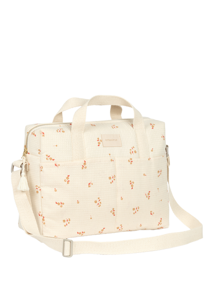 Nobodinoz Gala Changing Bag, Yellow Lily - view 2, Yellow Lily