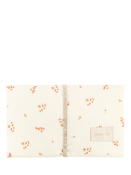 Nobodinoz Mozart Opera Changing Mat, Yellow Lily, Yellow Lily