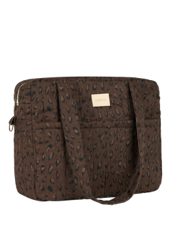 Nobodinoz Hyde Park Stroller Bag, Leonie Brown, Leonie Brown