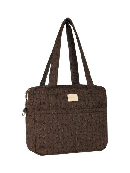 Nobodinoz Hyde Park Stroller Bag, Leonie Brown - view 2, Leonie Brown