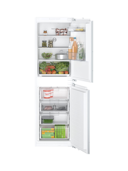 Bosch OUTLET Series 2 KIN85NFE0G 50/50 Integrated Fridge Freezer, Like New, White, White