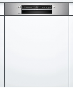 Bosch OUTLET Series 2 SMI2HTS02G Semi Integrated Dishwasher, Like New, Stainless Steel, Stainless Steel