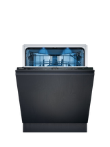 Siemens OUTLET iQ500 SN95YX02CG Fully Integrated Dishwasher with Zeolith Drying, Like New, Black Control Panel